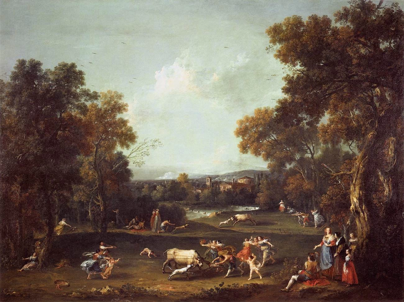 Caccia al toro - Gallerie dell'Accademia, Venezia
